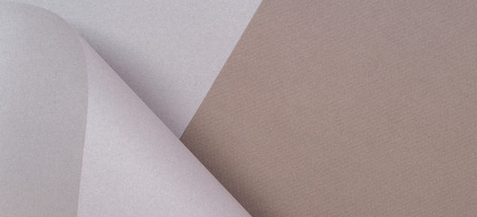 Abstract geometric shape gray brown color paper background