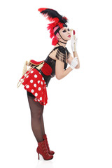 Pin-up horse