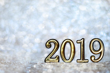 date 2016 new year ,Christmas on a silver background