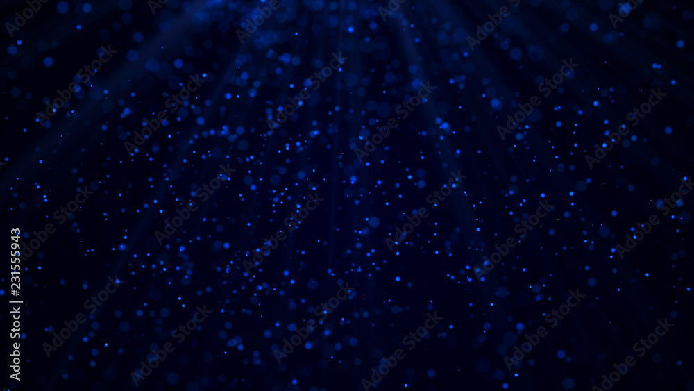 Leinwandbilder dust particles. abstract background of particles. cosmic galaxy illustration. 3d rendering.