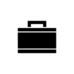 Case icon simple flat style vector illustration