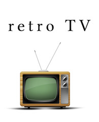 Retro televisor set