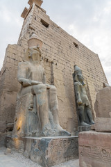 The temple in Karnak