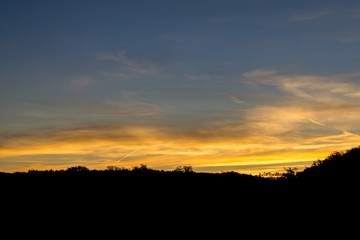 View from the hills. Jesenniky, Czech Republic
