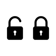 Lock vector icon