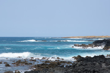 Fototapeta na wymiar ocean waves Hawaii
