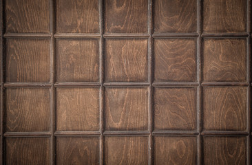 Wood texture with checked patterns