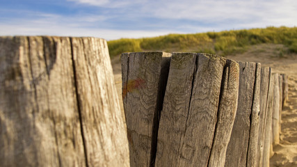 Oostkapelle - Holzbuhne- Niederlande