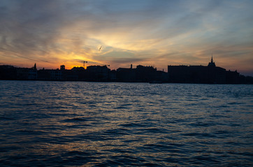 Naklejka premium sunset over Giudecca 2
