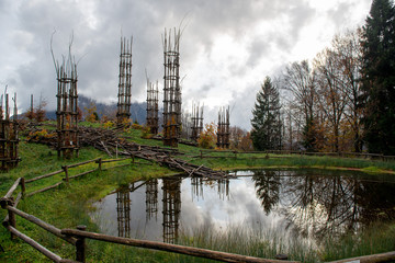 vegetable cathedral in Oltre il Colle