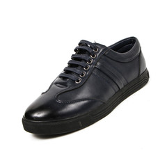 Office leathers man shoes isolated on white