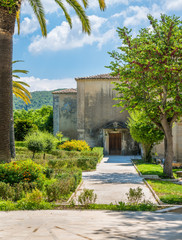 Obraz premium Idyllic view in Ragusa Ibla garden. Sicily, southern Italy.