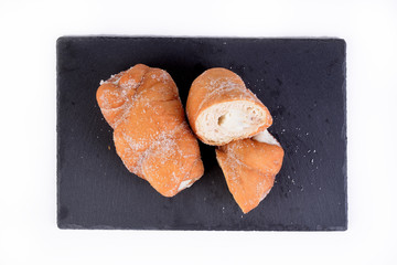 Cartoccio of Palermo stuffed with ricotta cream