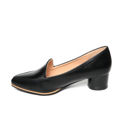 Women's toe and platform shoes isolated on white background