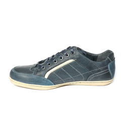 Office leathers man shoes isolated on white