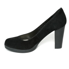 Women's toe and platform shoes isolated on white background