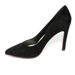 Women's toe and platform shoes isolated on white background