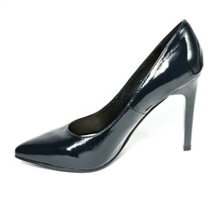 Women's toe and platform shoes isolated on white background