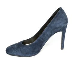 Women's toe and platform shoes isolated on white background