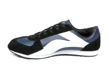 Cool sneakers shoe isolated on white