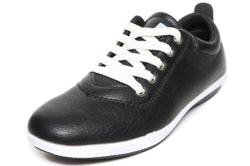 Cool sneakers shoe isolated on white