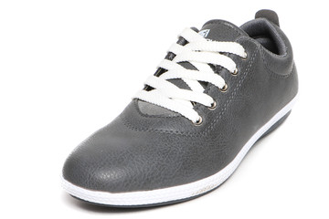 Cool sneakers shoe isolated on white