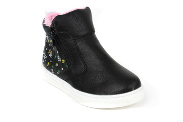 Teenager sneakers shoe isolated on white background