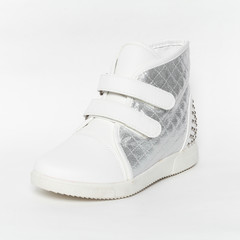 Teenager sneakers shoe isolated on white background