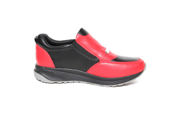 Teenager sneakers shoe isolated on white background