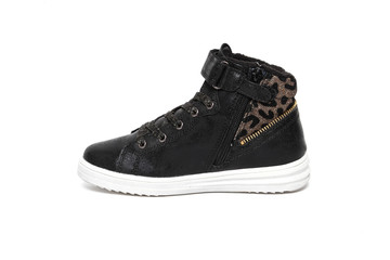 Women's sneakers shoes isolated on white background