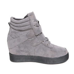 Women's sneakers shoes isolated on white background