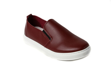 Cool sneakers shoe isolated on white