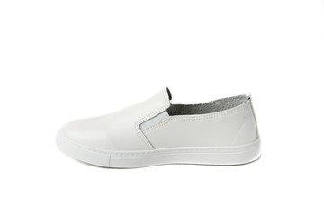 Cool sneakers shoe isolated on white