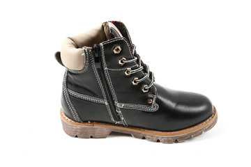 Baby Kid's modern sneakers shoe isolated on white background