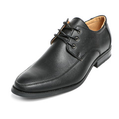 Men's leather fashion shoes isolated on white background