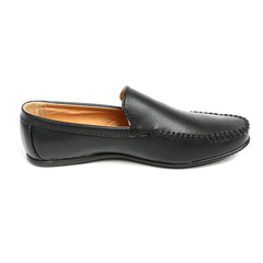 Men's leather fashion shoes isolated on white background