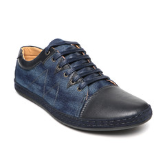 Men's leather fashion shoes isolated on white background