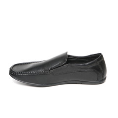 Men's leather fashion shoes isolated on white background