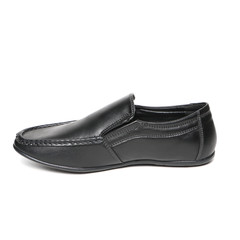 Men's leather fashion shoes isolated on white background
