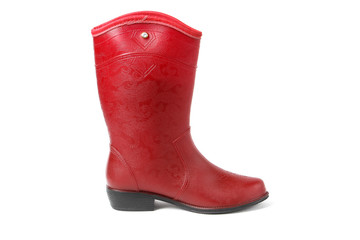 Rain boots universal isolated on white background