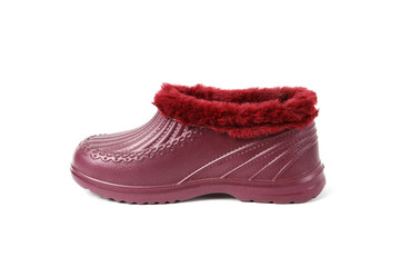 Rain boots universal isolated on white background