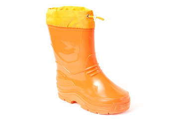 Rain boots universal isolated on white background