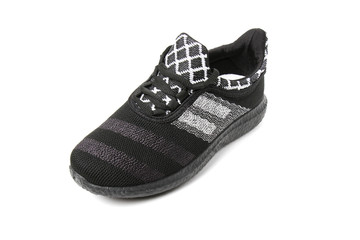 Women's Sport running sneakers shoes isolated on white background colorful