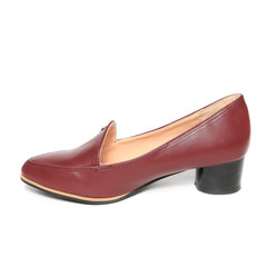 Women's Wedge palforn shoes isolated on white background