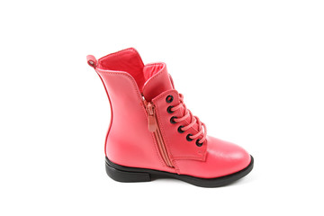 Women's Wedge palforn shoes isolated on white background