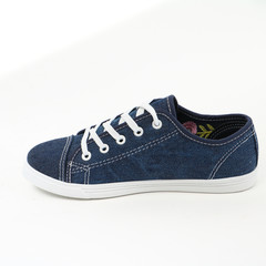 Women's demi-season shoes leather on white background