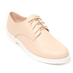 Women's demi-season shoes leather on white background