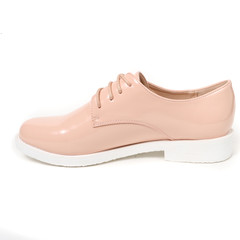 Women's demi-season shoes leather on white background