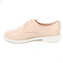 Women's demi-season shoes leather on white background