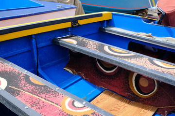 Colourful fishing boats, Saint Vincent and Grenadines